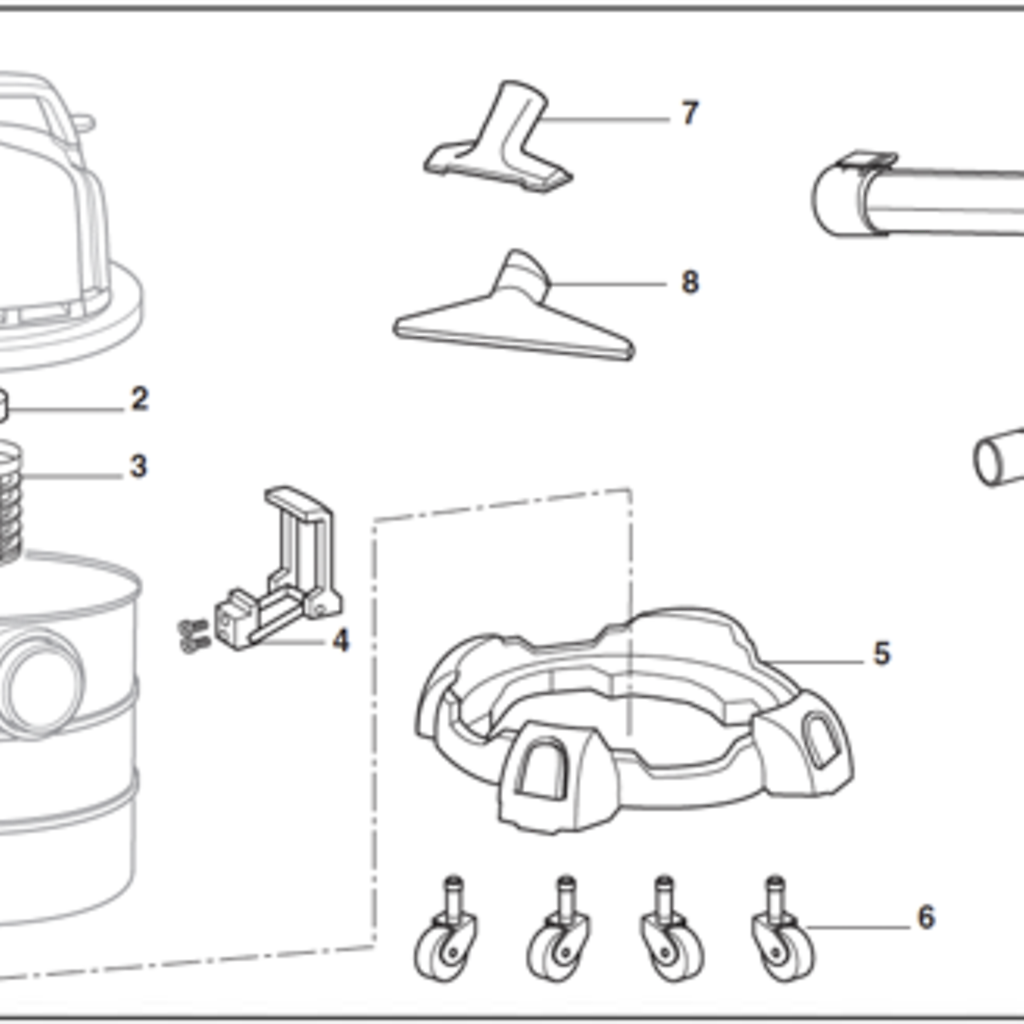 Parts List for WS0400SS