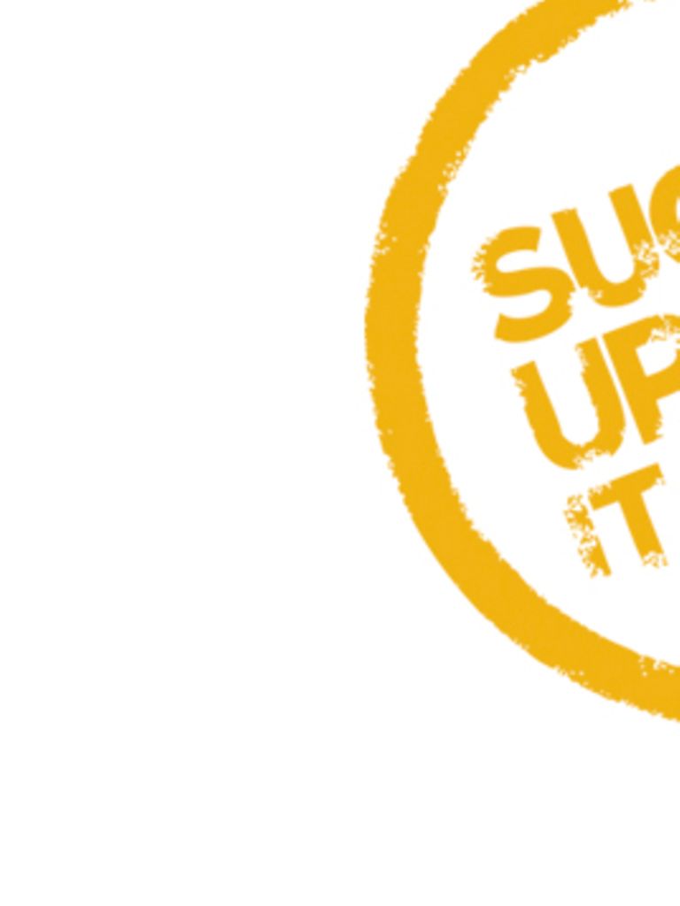 Suck it up. get it done